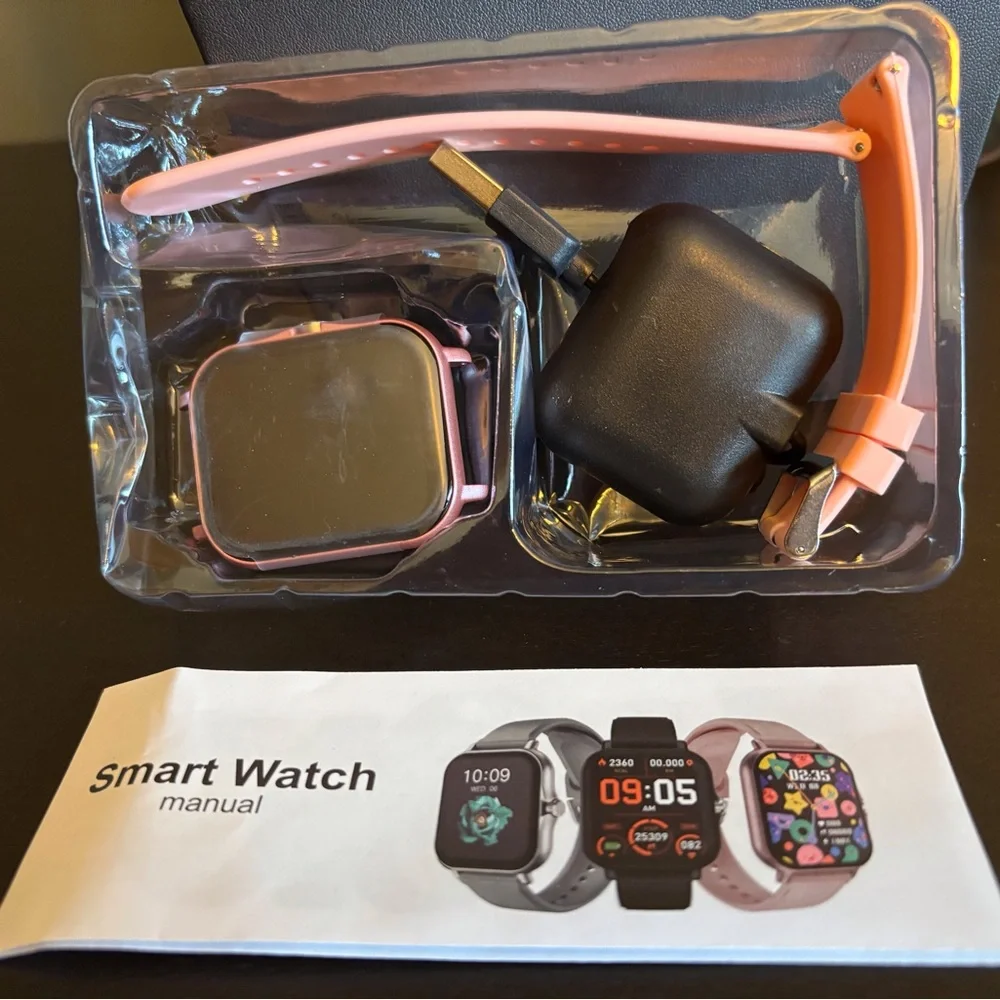 NIB eLuxPro Smartwatch HD Wireless Call 100 Fitness